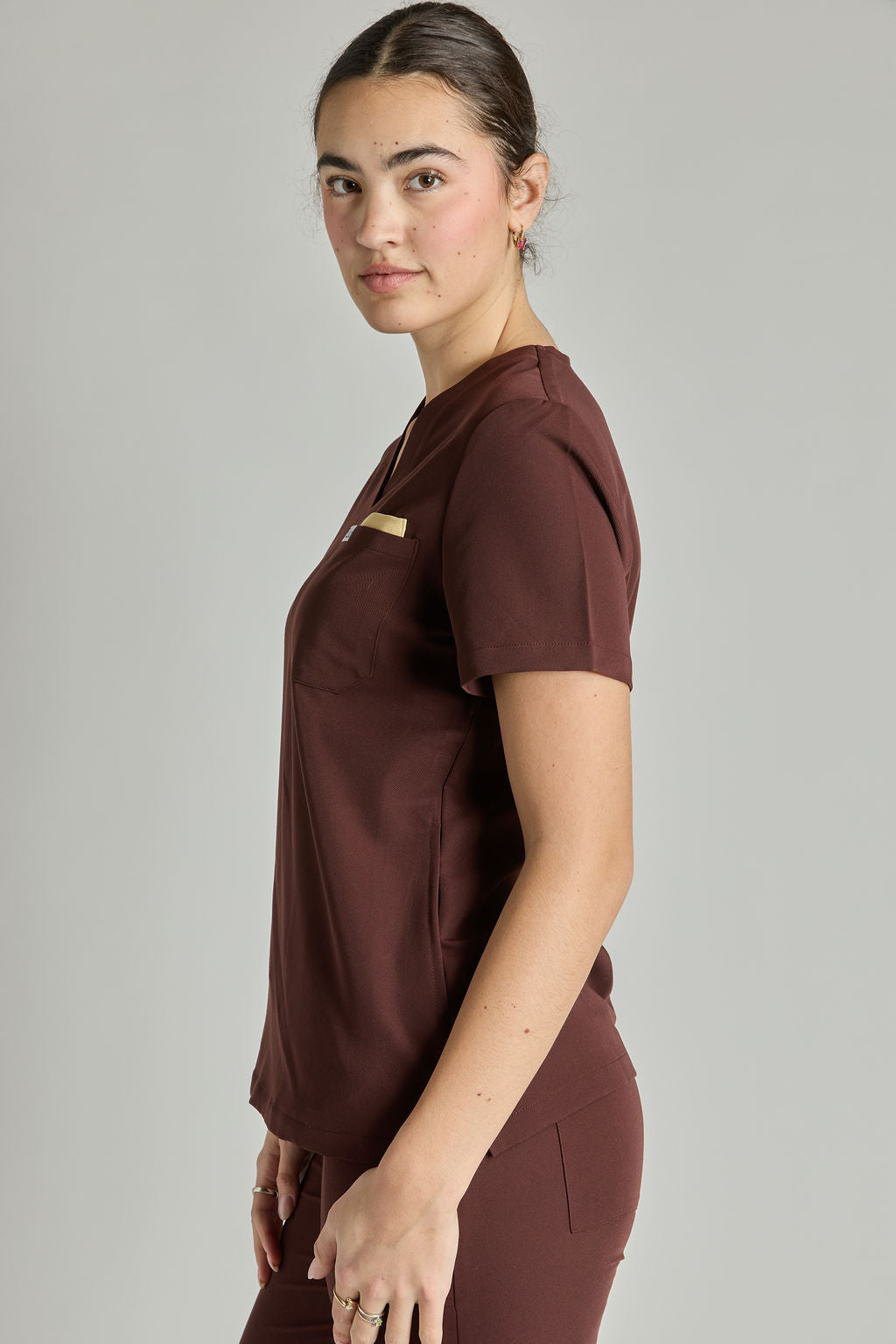 Yara Three Pocket Scrub Top
