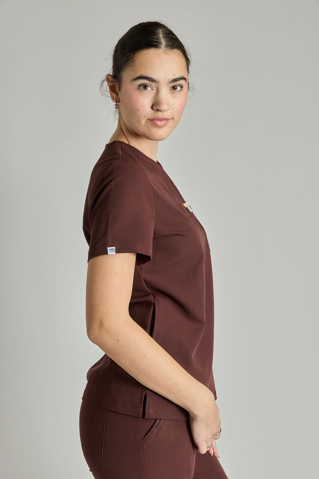 Yara Three Pocket Scrub Top
