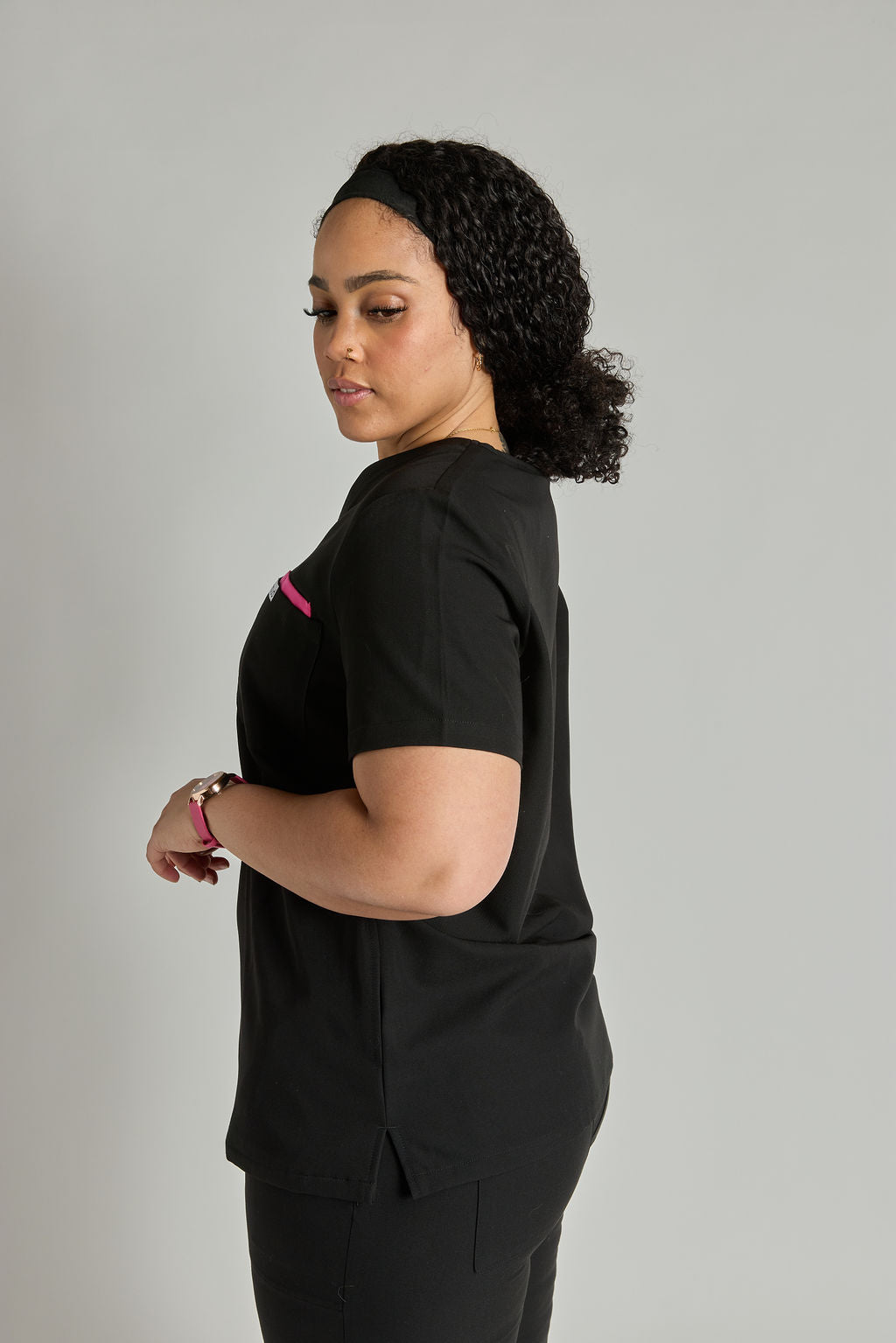 Yara Three Pocket Scrub Top