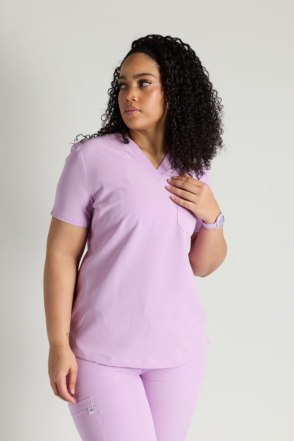 Yara Wide Leg Scrub Set