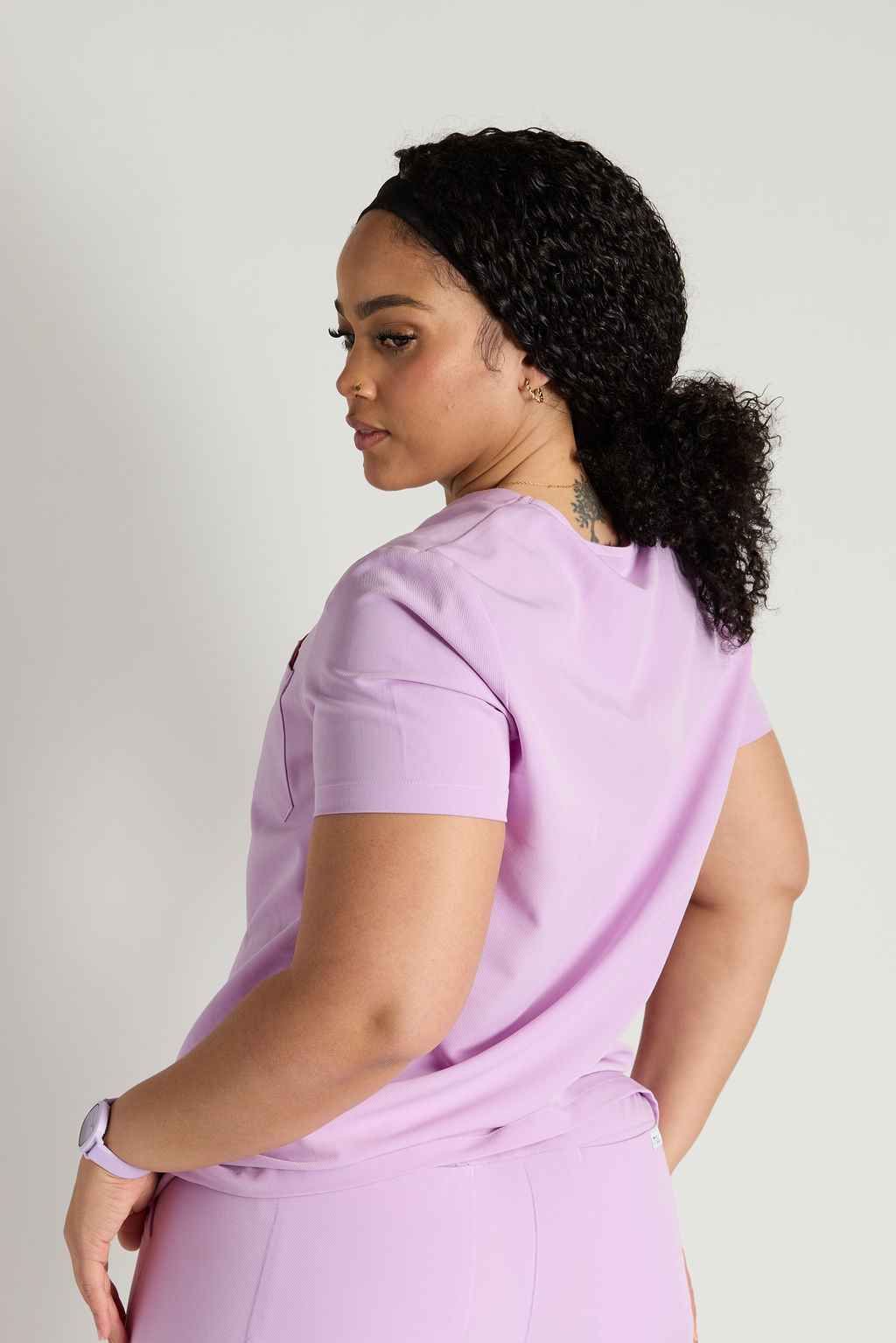 Yara Five Pocket Wide Leg Scrub Pants