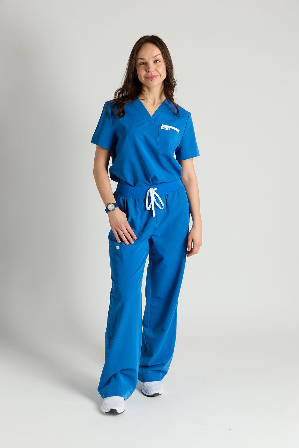 Yara Wide Leg Scrub Set