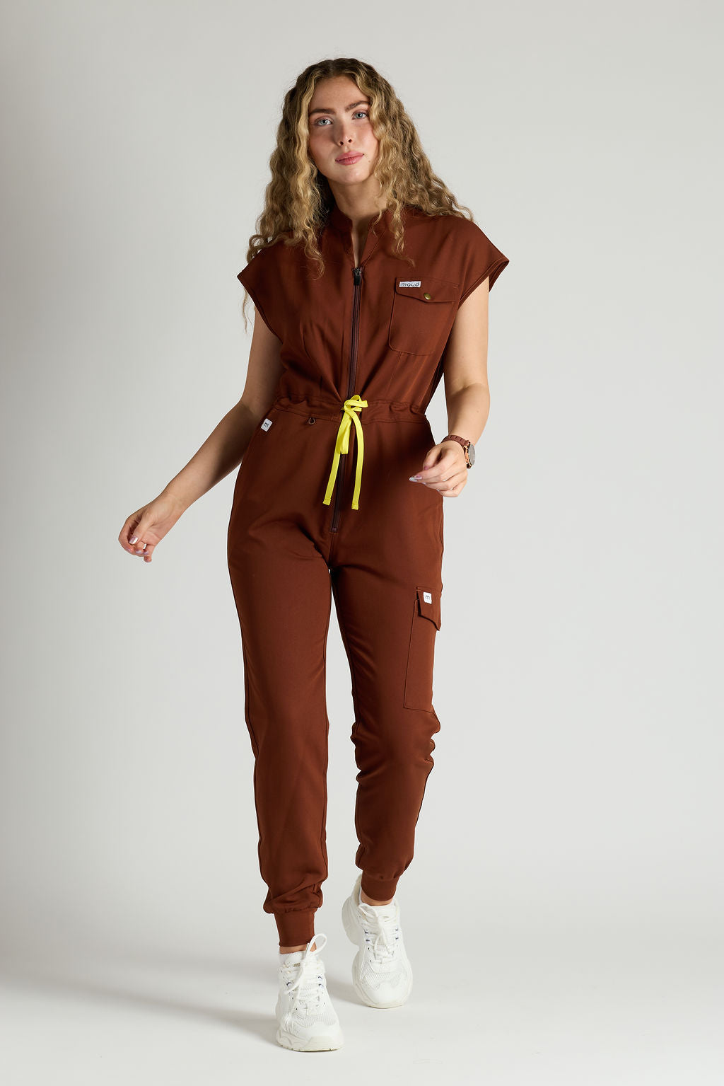 Fiora Six Pocket Jumpsuit Scrub