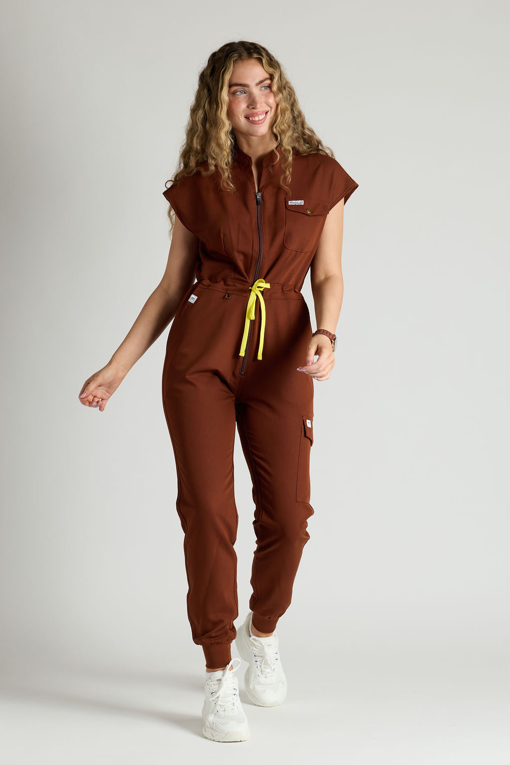 Fiora Six Pocket Jumpsuit Scrub