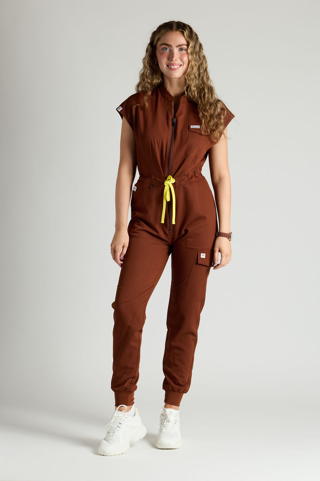 Fiora Six Pocket Jumpsuit Scrub
