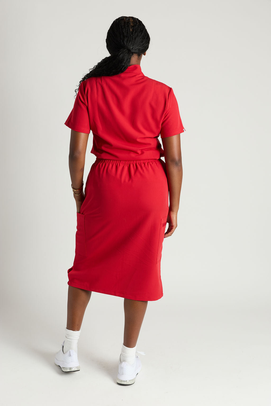 Azora Skirt Scrub Set
