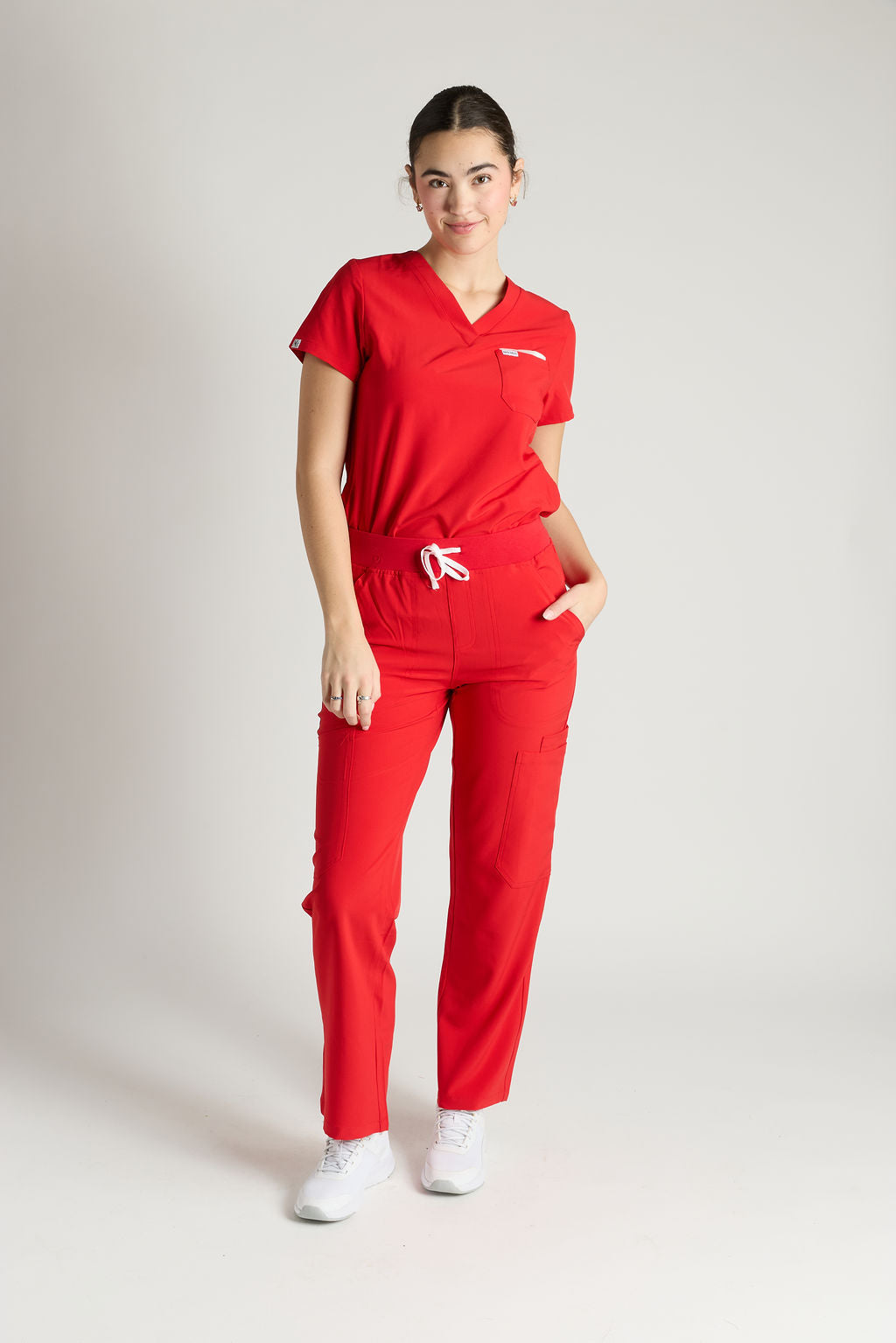 Yara Wide Leg Scrub Set