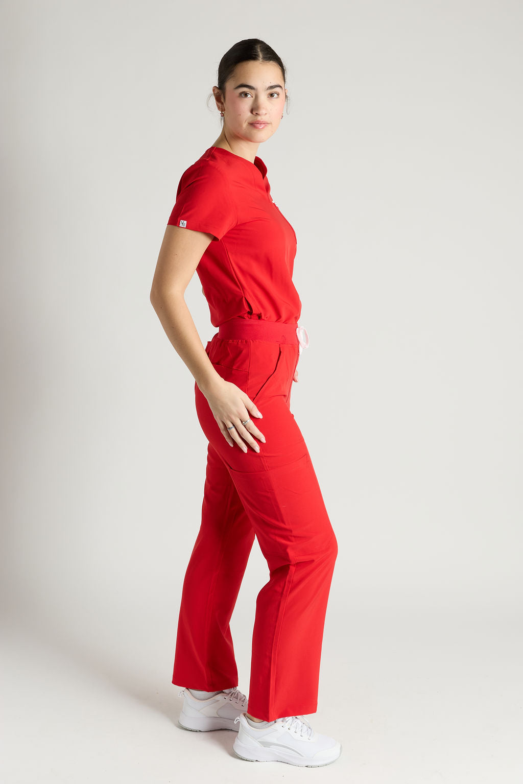 Yara Wide Leg Scrub Set