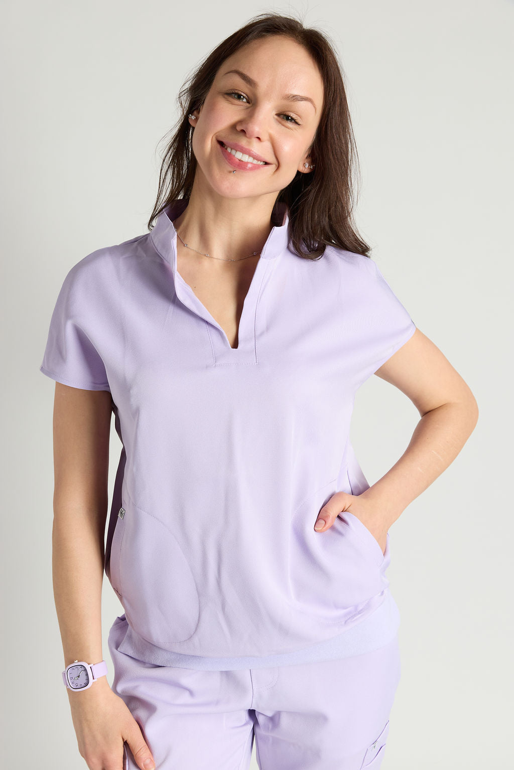 Civi Two Pocket Oversized Scrub Set