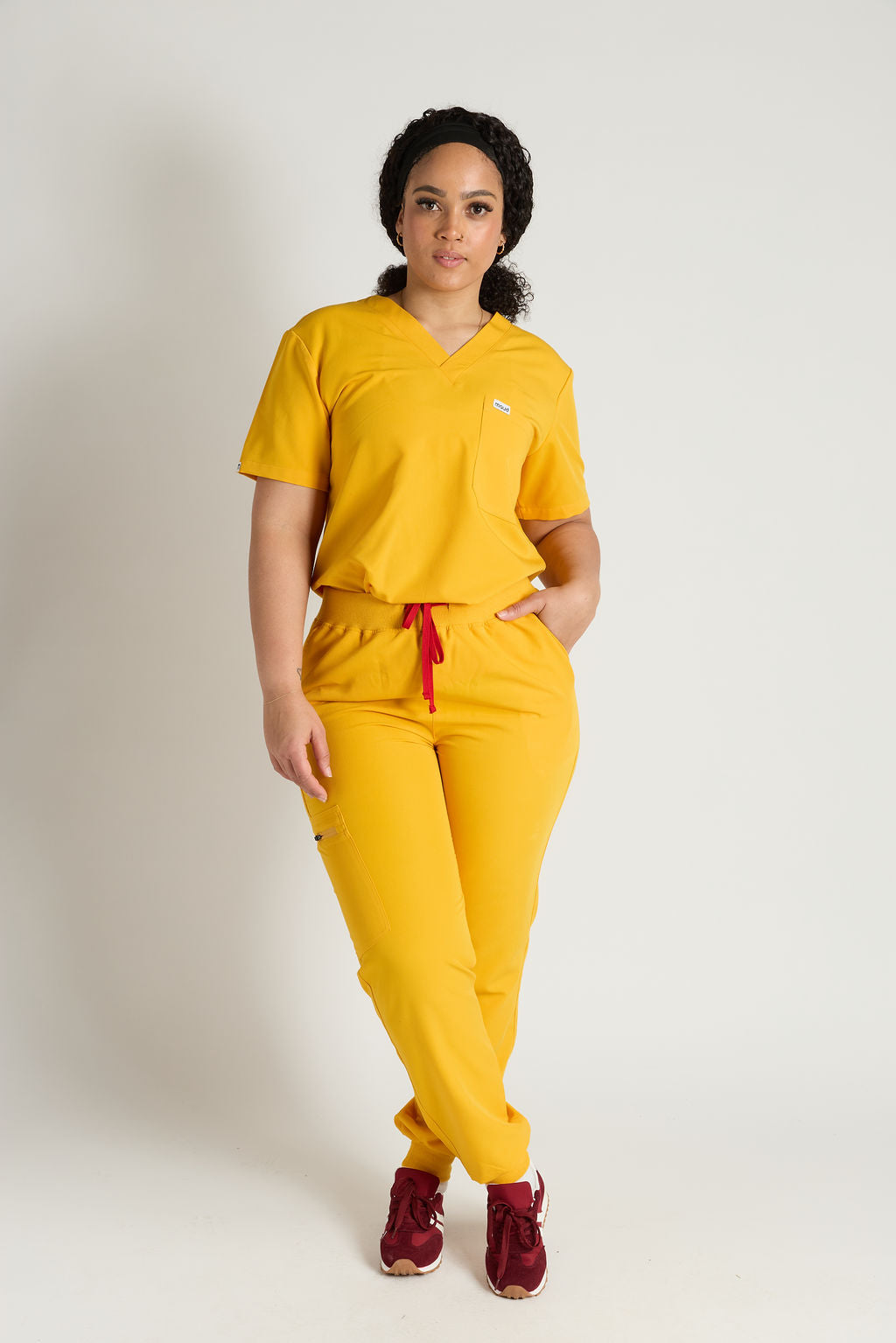 Azora Classic One Pocket  Scrub Top