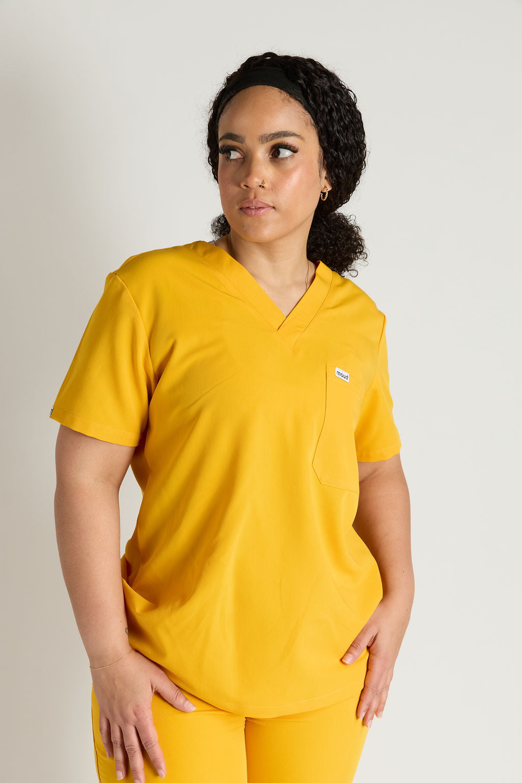 Azora Classic One Pocket  Scrub Top