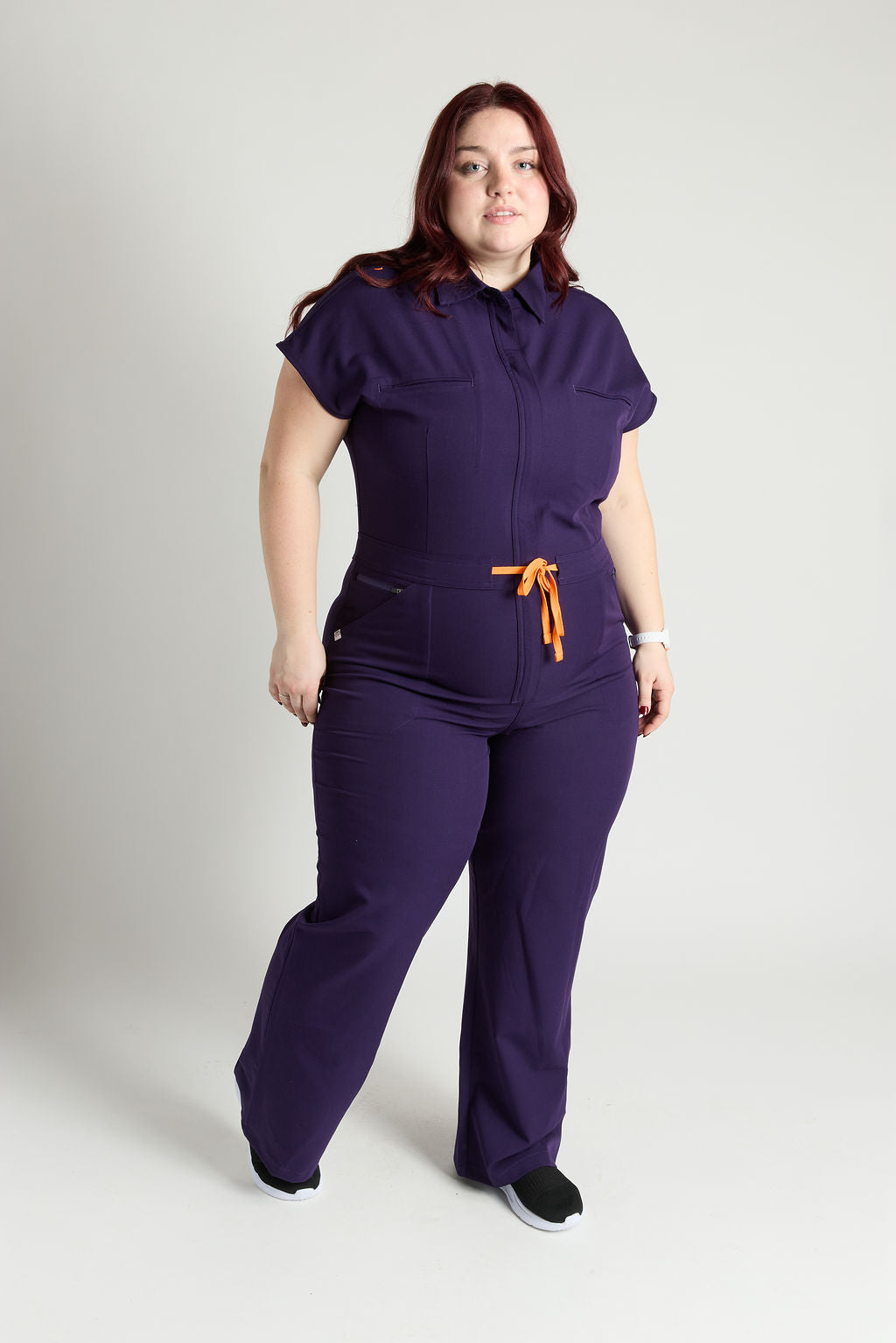 Sofia Eight Pocket Jumpsuit Scrub