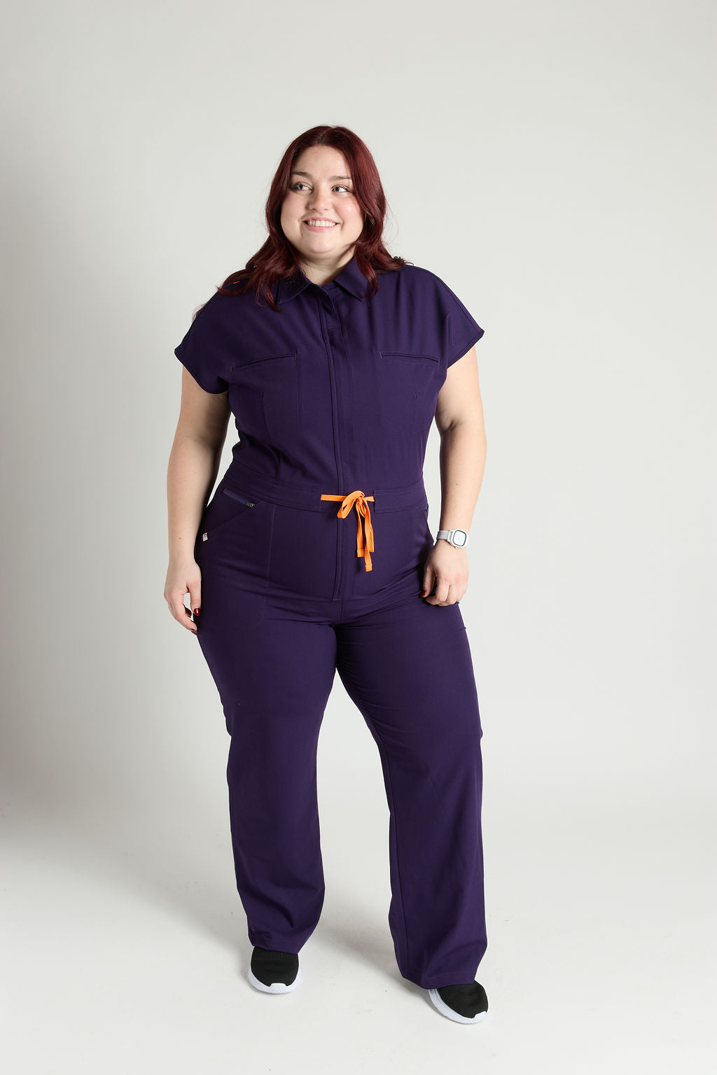 Sofia Eight Pocket Jumpsuit Scrub