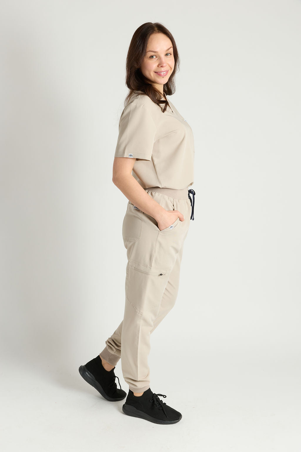Azora Classic One Pocket  Scrub Top
