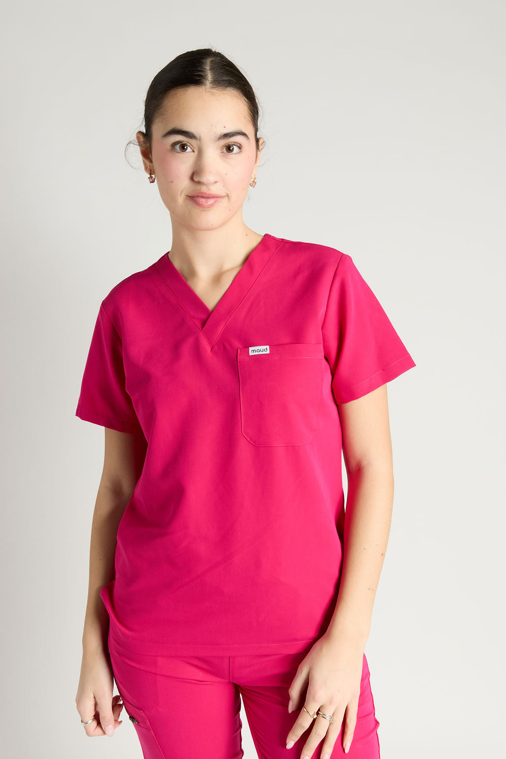 Azora Classic One Pocket  Scrub Top