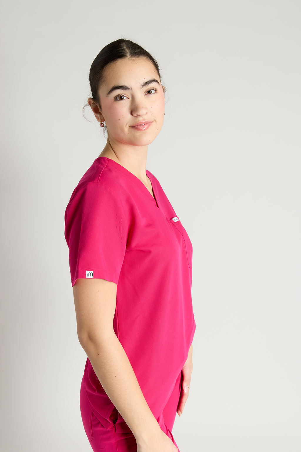 Azora Classic One Pocket  Scrub Top