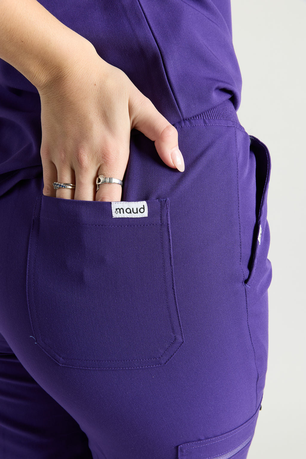 Azora Classic Five Pocket  Scrub Pants