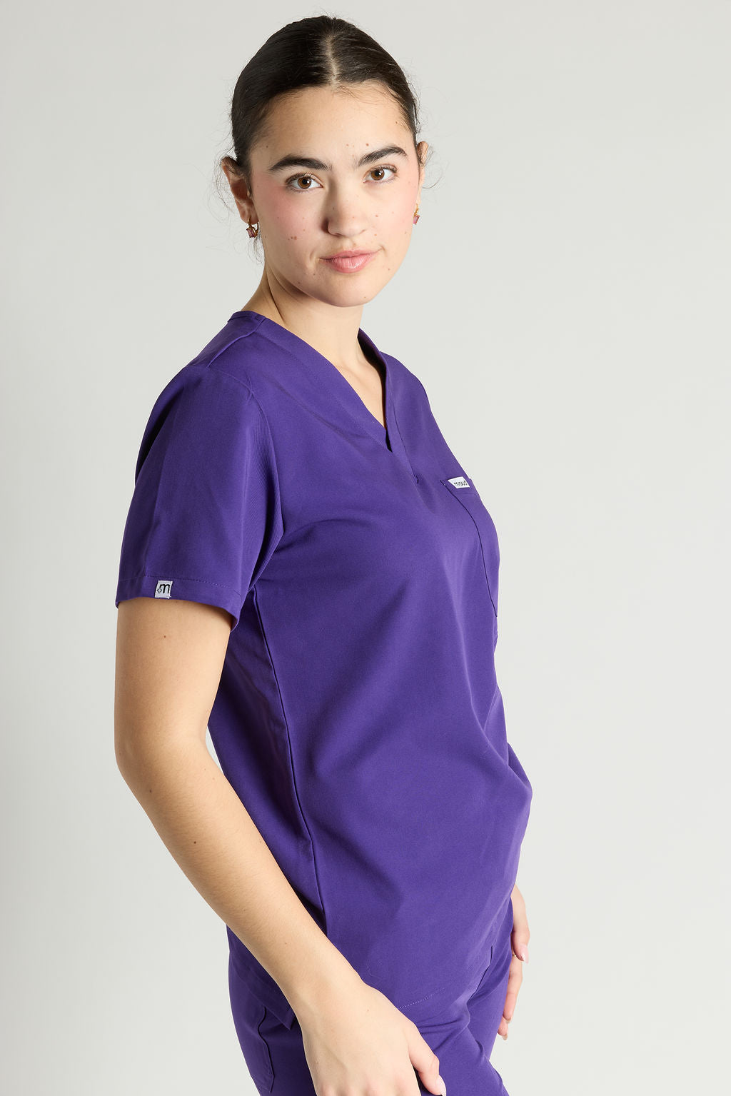 Azora Classic One Pocket  Scrub Top