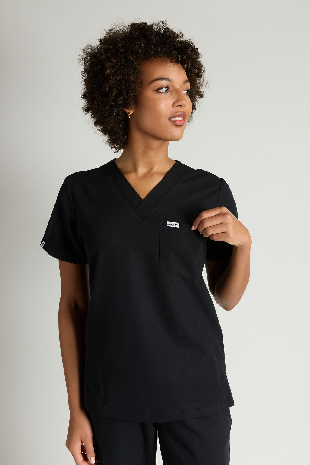Azora Classic One Pocket  Scrub Top
